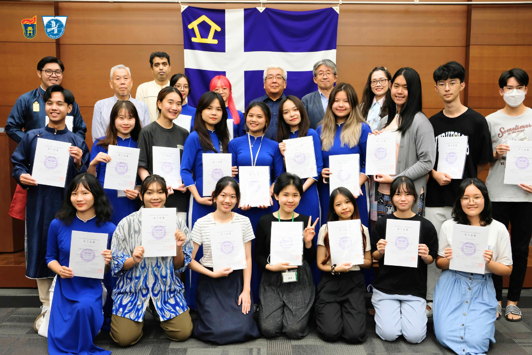 Sinh viên Khoa Du lịch học hoàn thành xuất sắc Chương trình trao đổi sinh viên mùa hè 2023 tại Đại học Rikkyo (Nhật Bản)