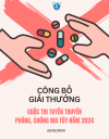 CÔNG BỐ GIẢI CUỘC THI TUYÊN TRUYỀN PHÒNG CHỐNG MA TÚY NĂM 2024