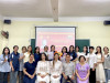 LỄ KẾT NẠP ĐẢNG VIÊN MỚI CHI BỘ KHOA DU LỊCH HỌC