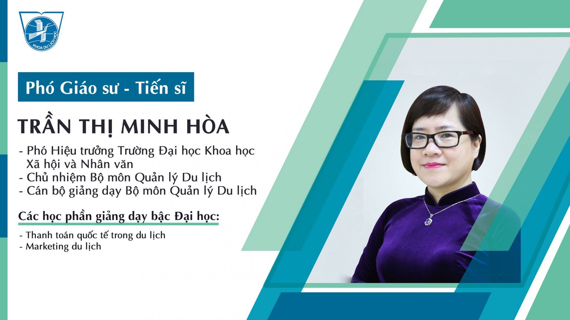 PGS.TS. Trần Thị Minh Hòa