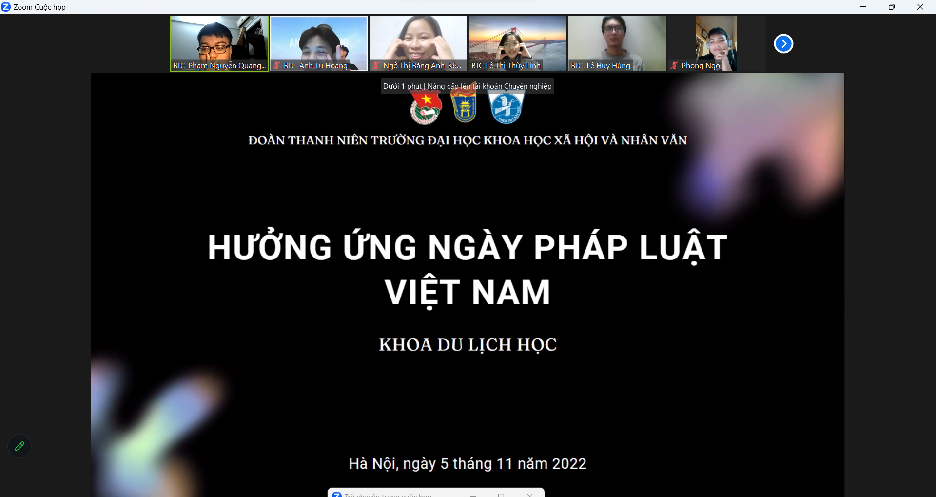 Hưởng ứng Ngày Pháp luật Việt Nam năm 2022