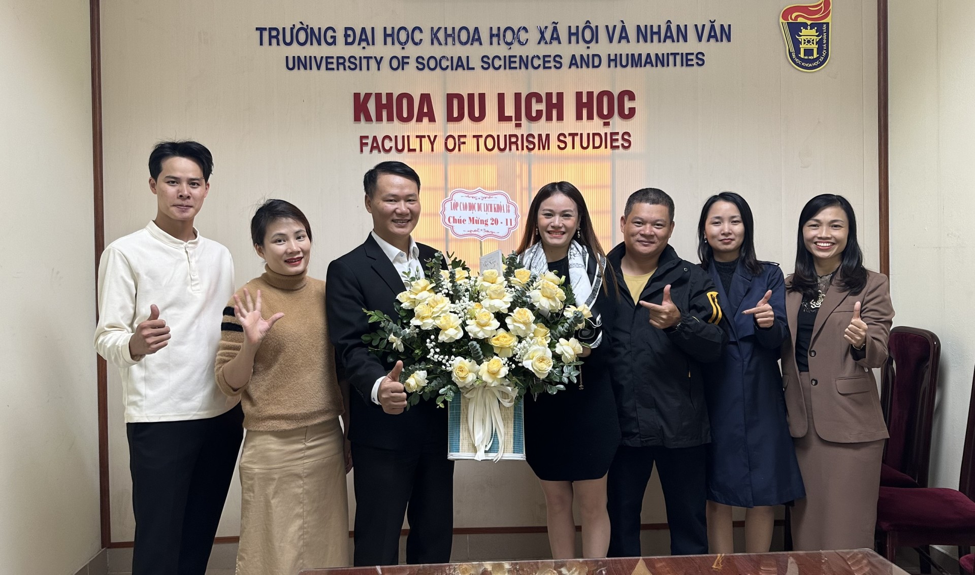 |Thư cảm ơn| Lễ kỷ niệm chào mừng ngày Nhà giáo Việt Nam 20/11  và chào tân sinh viên K68 Khoa Du lịch học