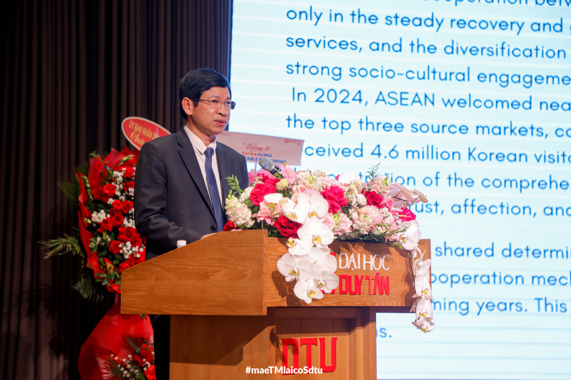 Thứ trưởng Bộ Văn hóa Thể Thao Du lịch Việt Nam, Hồ Anh Phong phát biểu khai mạc Hội nghị