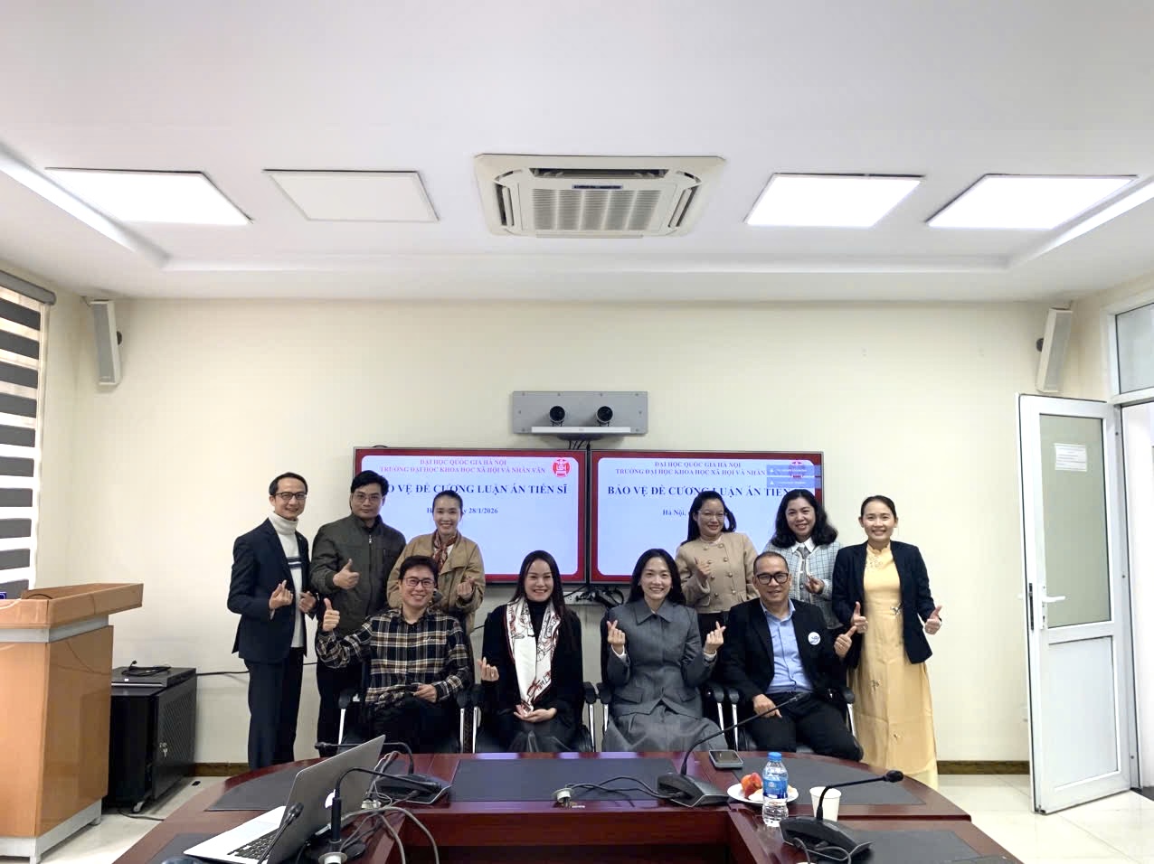BẢO VỆ ĐỀ CƯƠNG CHI TIẾT CỦA NGHIÊN CỨU SINH KHOÁ QH-2024-X 