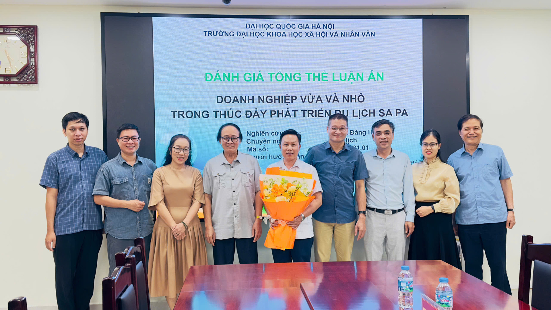 BẢO VỆ ĐÁNH GIÁ TỔNG THỂ LUẬN ÁN TIẾN SĨ NGÀNH DU LỊCH