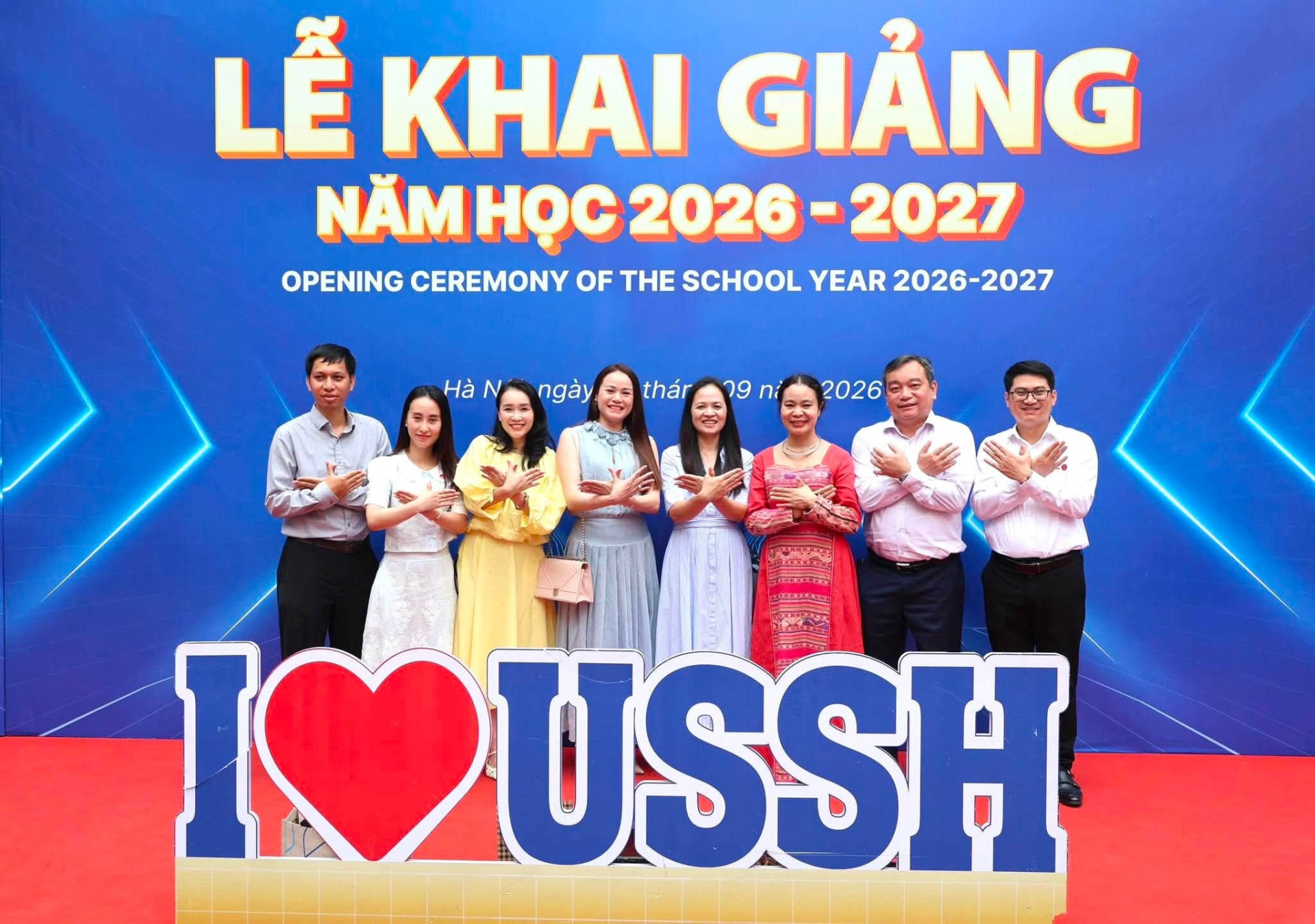 Khoa Du lịch học chào đón năm học mới 2026–2027